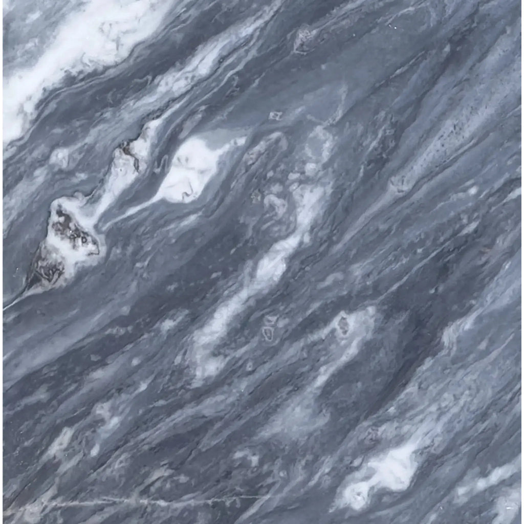 Gray and white marble pattern of Bardiglio Nuvolato 18X18 Polished or Honed tile