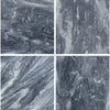 Gray marble tile squares of Bardiglio Nuvolato 24X24 polished or honed finish