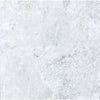 White marble texture of Bianco Congelato 1/2X12 Pencil Liner Dolomite Leathered