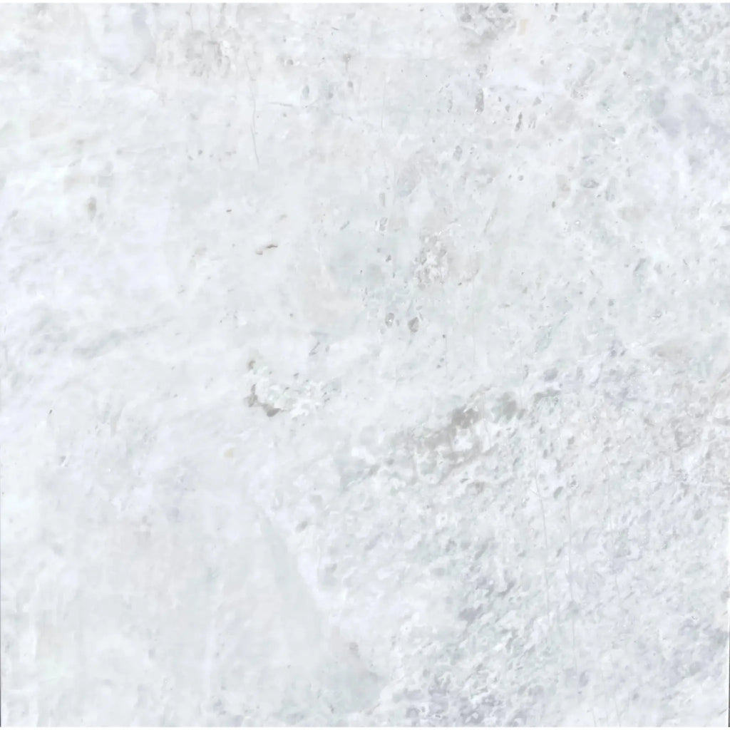 White marble texture of Bianco Congelato 1/2X12 Pencil Liner Dolomite Leathered