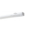 White quarter-round molding from Bianco Dolomite 1/2X12 Pencil Liner Marble