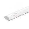 White quarter round molding for Bianco Dolomite 1X12 marble trim liner