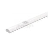 White quarter-round molding of Bianco Dolomite marble trim liner polished or honed