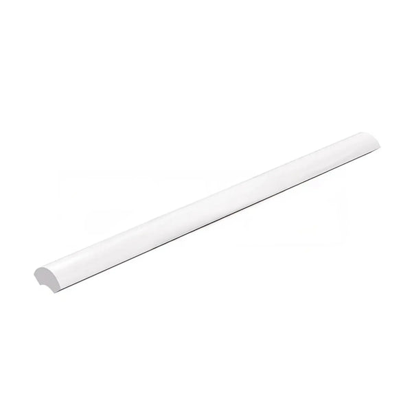 White rounded molding strip from Bianco Dolomite Quarter-Round Trim Liner Marble