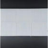 Bianco Dolomite 24X24 Marble Polished surface in white, rectangular, multi-paneled design