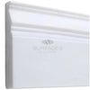 White decorative molding from Bianco Dolomite Marble Baseboard Trim Liner