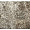 Brown marble tile pattern featured in Cafe Emperador 12X24 Polished Tile clearance sale