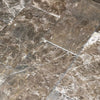 Brown marble tile flooring for Cafe Emperador 6X12 polished tile clearance sale