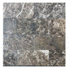 Gray marble tile mosaic in Cafe Emperador 6X12 Polished Tile Clearance Sale