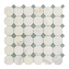 Calacatta Gold Octagon and Diamond Tile Mosaic in Polished or Honed Finish