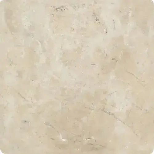 Beige marble tile showcasing Cappuccino Marble 6X6 Tumbled in a stylish setting