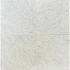 Carrara White 1/2X12 Pencil Liner Polished featuring an elegant white marble tile pattern