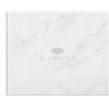 Carrara White Marble 18X36 Polished or Honed elegant white marble slab display