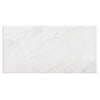 Carrara White Marble 18X36 Polished or Honed Rectangular White Marble Tile