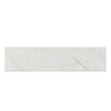 Carrara White Marble 2X8 Polished or Honed Rectangular White Marble Tile Image