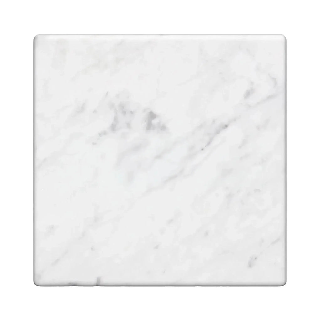 Carrara White Marble 6X6 Tumbled Square Tile for elegant home and commercial design