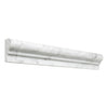 Marble decorative molding Carrara White OG-1 single-step chair rail trim polished or honed