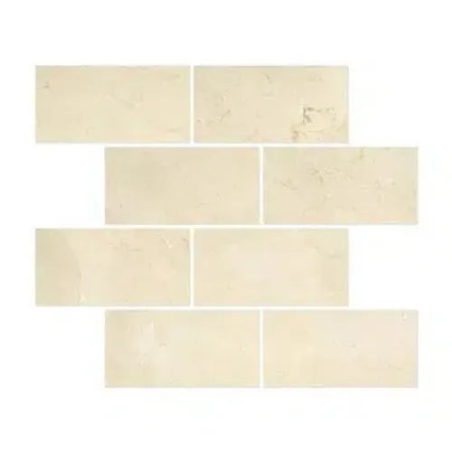 Rectangular beige Crema Marfil Marble tiles 12X24 in polished or honed finish