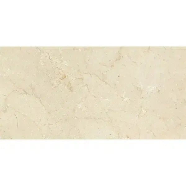 Beige Crema Marfil Marble 6X12 tile polished or honed, showcasing elegant design