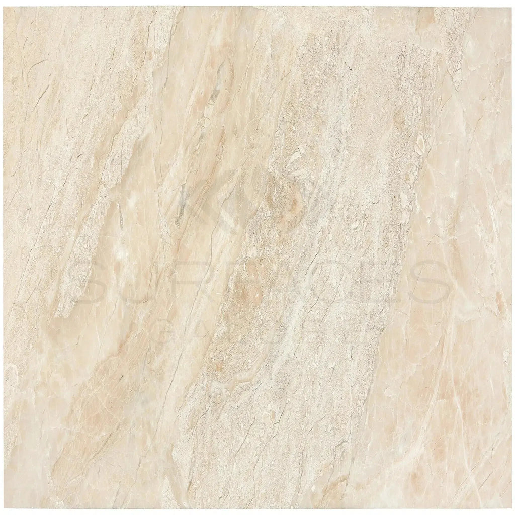 Beige marble tile Diano Royal Queen Beige 12X24 Polished or Honed flooring option