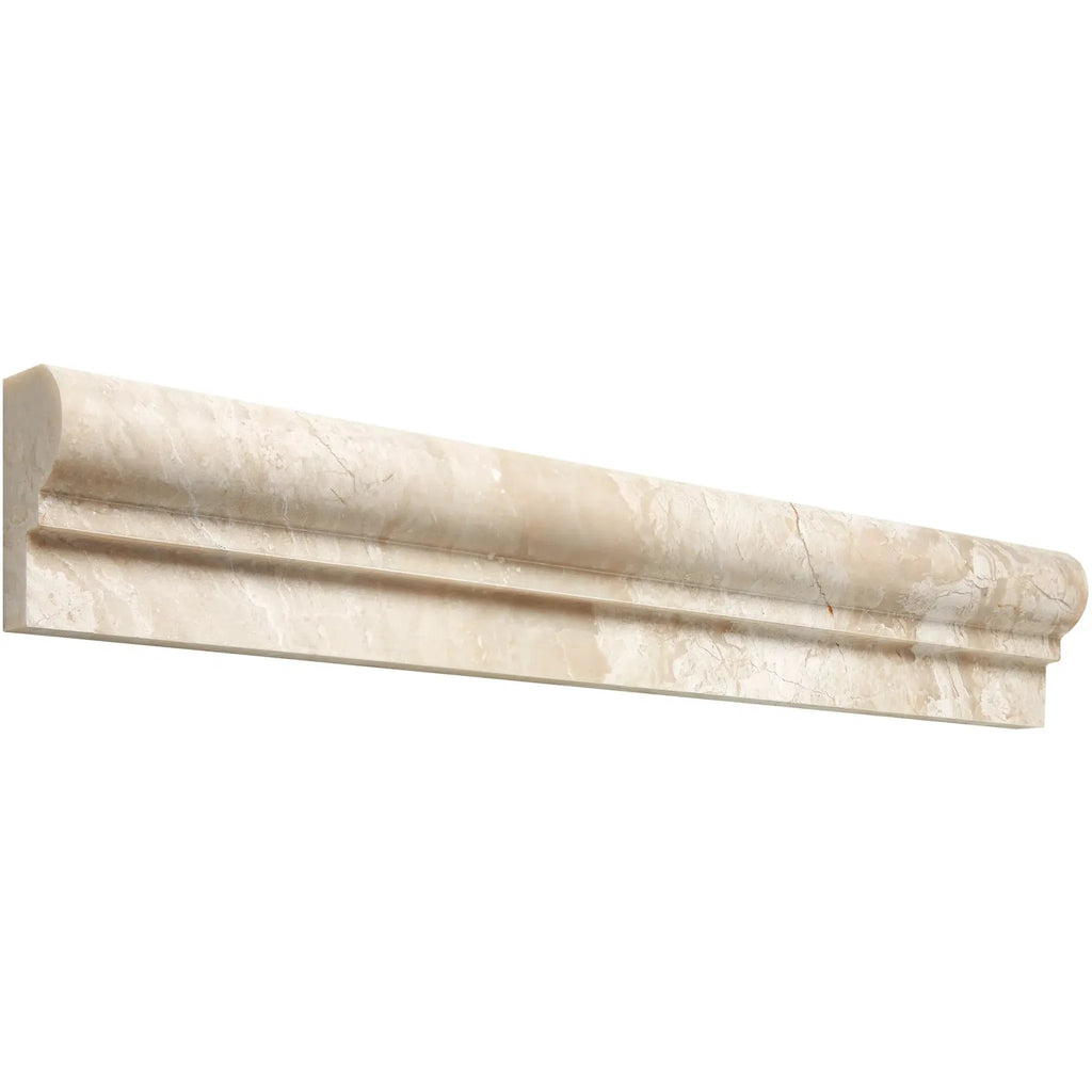 Beige marble molding for Diano Royal Queen Beige Marble chair rail trim liner