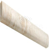 Beige marble molding Diano Royal Queen Beige 3/4X12 bullnose liner polished honed