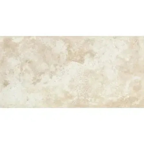 Beige and tan mottled tile in Durango/Paredon Mexican 12X24 Travertine design