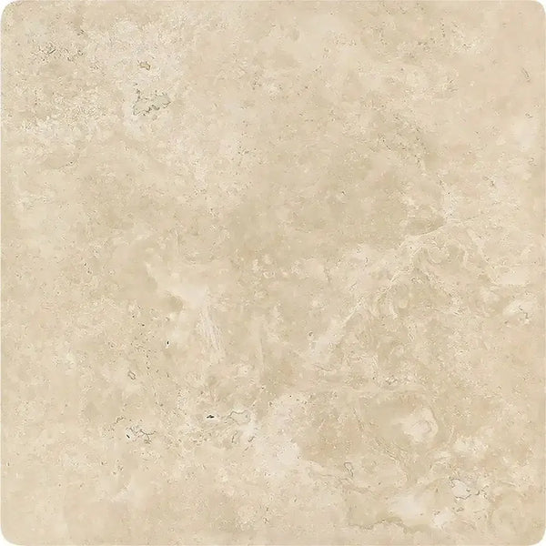 Beige Travertine tile from Durango Paredon Mexican 18X18 Tumbled collection