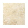 Square Durango Paredon Mexican 24X24 Travertine Filled and Honed tile for elegant flooring