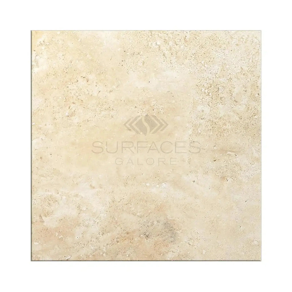 Square Durango Paredon Mexican 24X24 Travertine Filled and Honed tile for elegant flooring