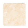 Square beige textured tile of Durango Paredon 6X6 Travertine Filled and Honed