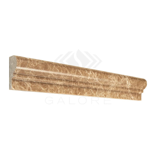 Marble decorative molding Emperador Light 2X12 OG-1 single-step chair rail trim polished