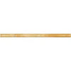 Gold Yellow Travertine 1/2X12 Pencil Liner Honed showcasing elegant travertine pencil tile