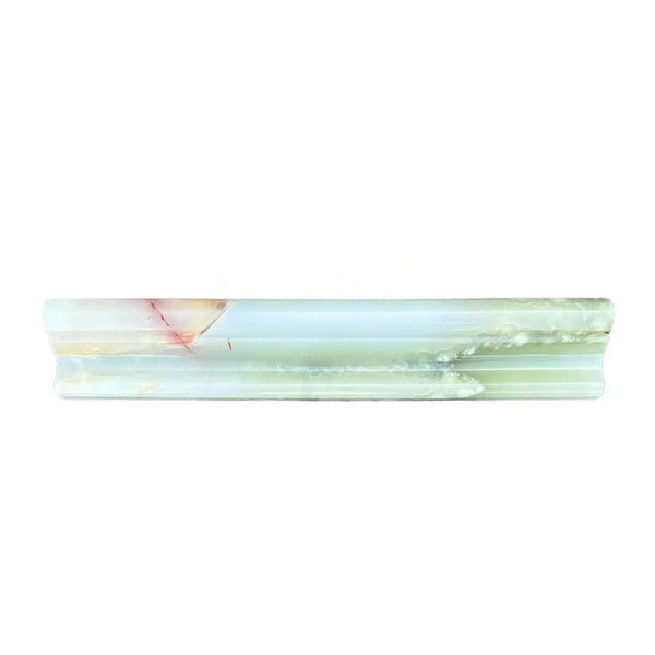 Green Onyx Crown Mercer Molding Liner Polished showcasing elegant green onyx design