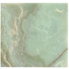 Green Onyx Marble 12X12 Polished slab showcasing elegant swirling patterns