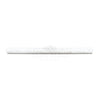 White textured trim piece for Haisa Light White Wood 1/2X12 Pencil Liner Limestone