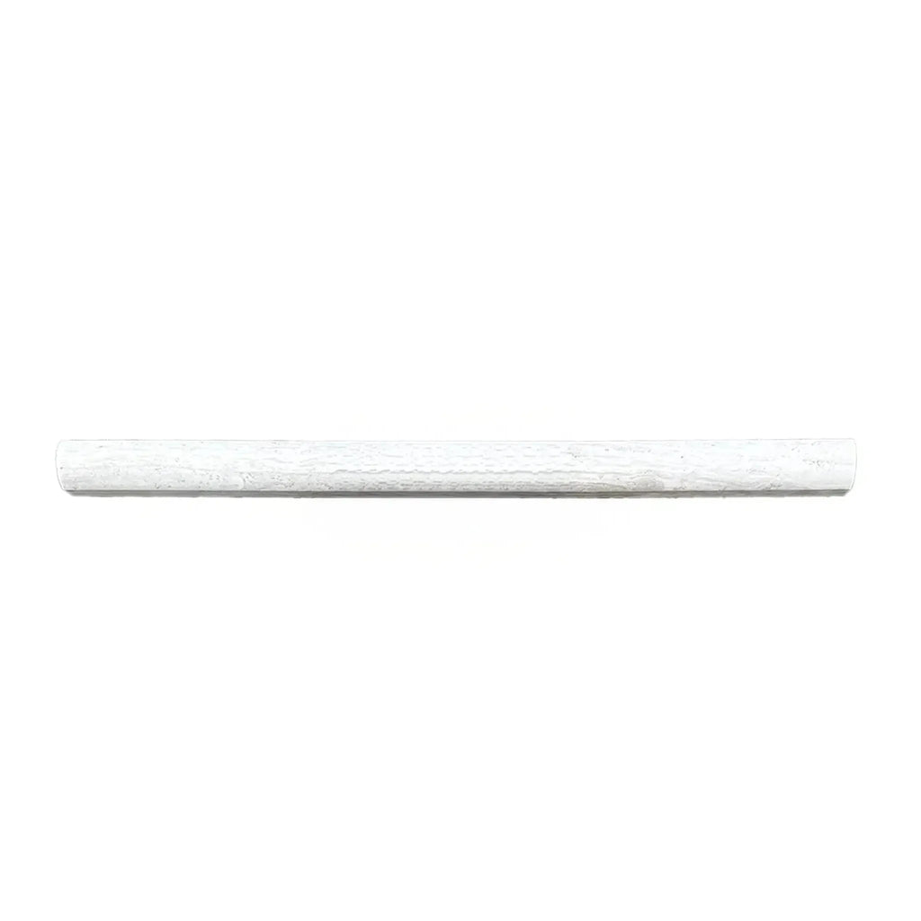 White wooden dowel from Haisa Light 1/2X12 Pencil Liner Limestone Honed product