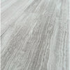 Gray wood-grain flooring in Haisa Light 12X24 Limestone Honed product display