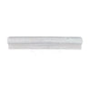 White textured wooden cornice on Haisa Light 2X12 OG-1 chair rail trim