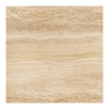 Ivory Light Travertine 12X12 Vein-Cut Filled and Polished Beige Tile Image