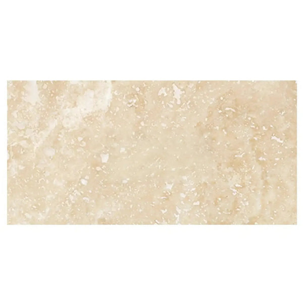 Beige Travertine Tile from Ivory Light Travertine 12X24 Cross-Cut Filled and Honed