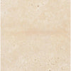 Beige travertine texture of Ivory (Light) Travertine 16X16 Cross-Cut Tumbled tile