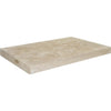 Rectangular salt block featured in Ivory Travertine 16X24 3 cm Paver Tumbled