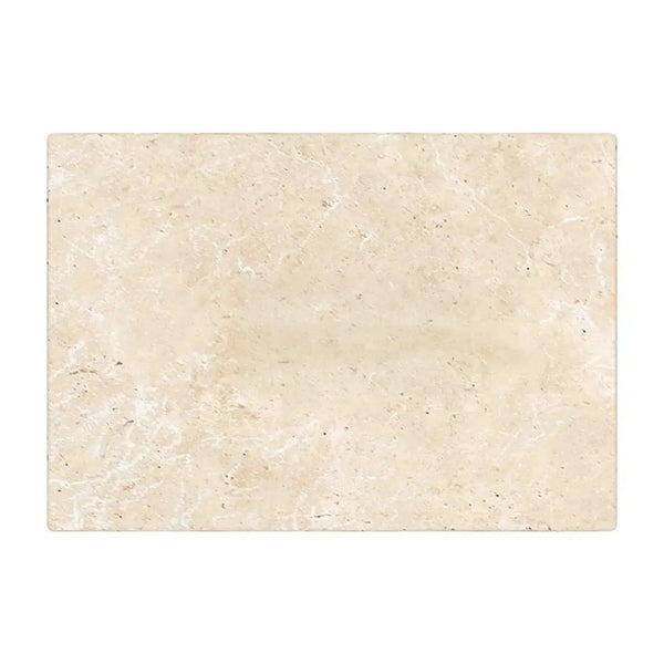 Beige Travertine tile from the Ivory Light Travertine 16X24 Cross-Cut Tumbled collection