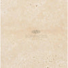 Ivory Light Travertine 18X18 Cross-Cut Tumbled Beige Tile Product Display