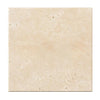 Ivory Travertine 18X18 Cross-Cut Tumbled Square Tile for elegant flooring design