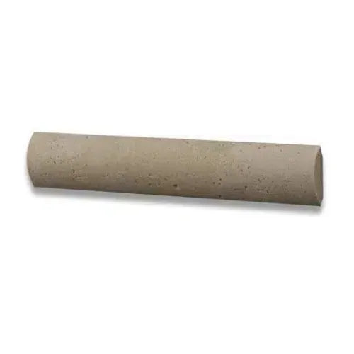 Cylindrical beige chalk stick for Ivory Light Travertine 1X6 Quarter-Round Trim Liner