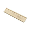 Beige Travertine tile trim from Ivory Travertine 2 1/2X12 Crown Molding Liner Honed