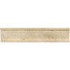 Beige Travertine trim in Ivory Light Travertine Crown Molding Liner Honed design