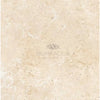 Beige Travertine surface of Ivory Light Travertine 8X16 Cross-Cut Tumbled product